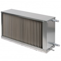 Охладитель водяной для прямоугольных каналов SHUFT WHR-W 600x300-4