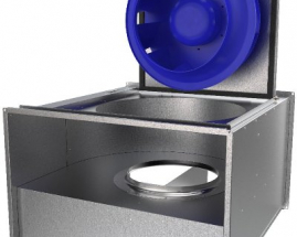 Канальный прямоугольный вентилятор Systemair RS 70-40 L3 sileo