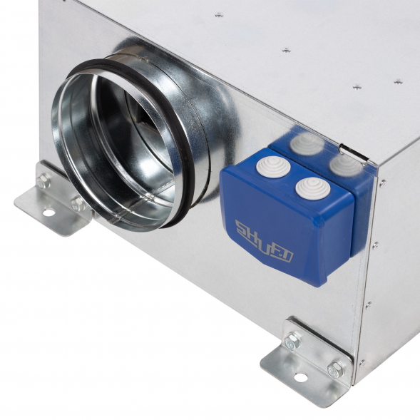 Вентилятор канальный круглый в звукоизолированном корпусе SHUFT ICFE 200 VIM