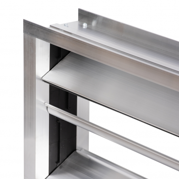 Клапан воздушный SHUFT DRr 600х250 с подставкой под электропривод