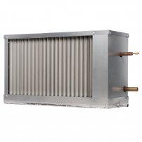 Охладитель фреоновый для прямоугольных каналов SHUFT WHR-R 500x300-4