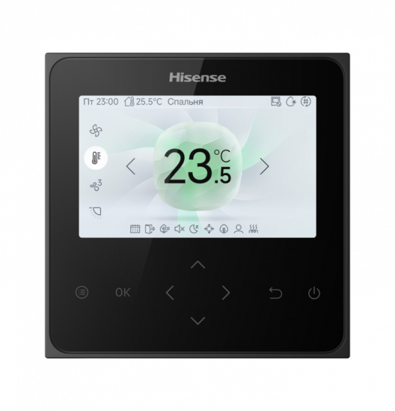 Проводной пульт управления с сенсорным дисплеем HYXM-VG01