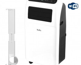 Кондиционер мобильный Ballu Aura BPAC-09 CP/N1_24Y в комплекте с адаптером Ballu UniPort 1.0
