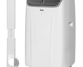 Кондиционер мобильный Ballu Platinum X4 BPHS-14 HX/N3 в комплекте с адаптером Ballu UniPort 1.0