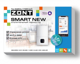Термостат ZONT SMART NEW (GSM + Wi-Fi)