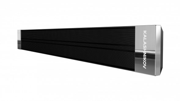 Инфракрасный обогреватель с излучающей панелью KIRH-E10P-12 (черная панель)