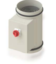 Нагреватель электрический Systemair El.Heater d.160 600W 2 PFC