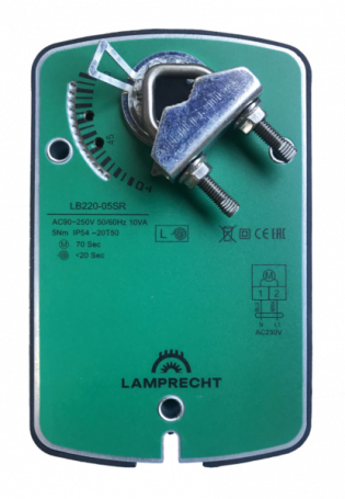 Электропривод с возвратной пружиной LB24-03SR