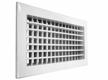 Решетка настенная двухрядная SHUFT 2 WA 400x150