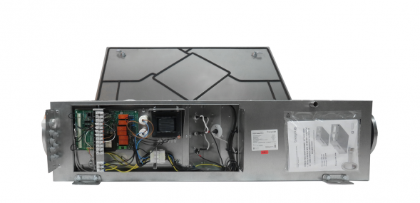 Компактная приточно-вытяжная установка с пластинчатым рекуператором Brissago CPE 1000 G