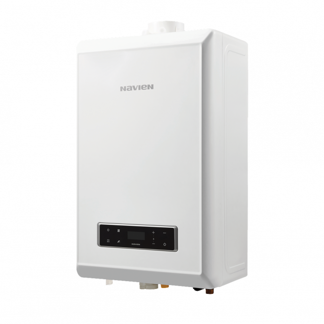 Котел конденсационный газовый настенный двухконтурный NAVIEN NCB700-35K