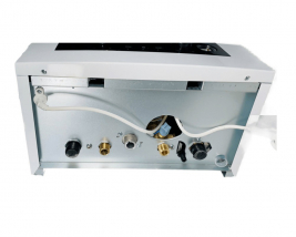 Котел газовый Navien Heatluxe NGB210 - 16K настенный, 2 конт., закр. кам. сгор., коаксиальный