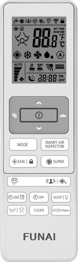 Инверторная сплит-система EMPEROR SMART EYE FULL DC Inverter 2024 RACI-EM25HP.D04 