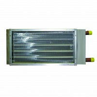 Водяной нагреватель для прямоугольных каналов ВОП 500x250/2