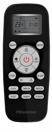 Бытовая сплит-система BLACK CRYSTAL Classic A AS-13HW4SVDTG5В 