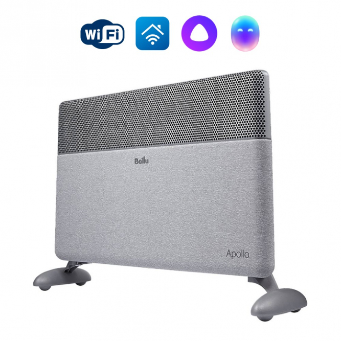 Конвектор электрический Ballu Apollo digital INVERTER Moon Gray BEC/ATI-2501