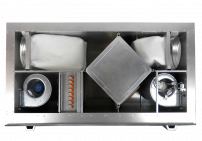 Компактная приточно-вытяжная установка с пластинчатым рекуператором Brissago HPW 800