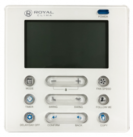 Проводной пульт управления ROYAL CLIMA RCW-101