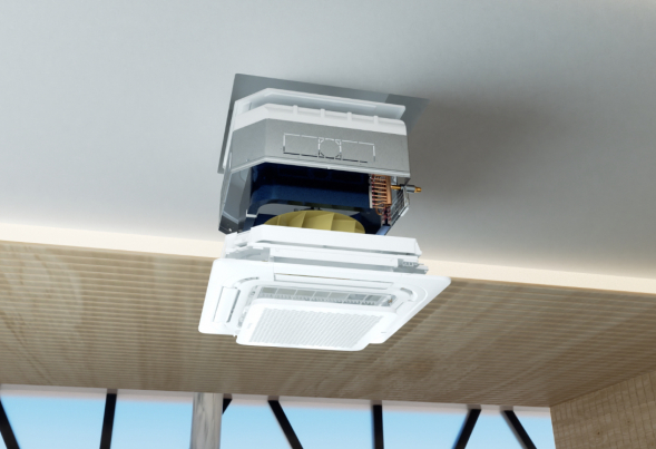 Сплит-система кассетного типа серии HEAVY CLASSIC 2022 AUC-24HR4SJA/AUC-950R/AUW-24H4SF