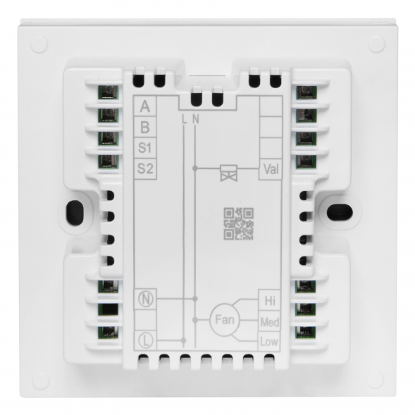 Пульт управления SHUFT SRC-25 для 2-х трубных фанкойлов с диспетчеризацией Modbus