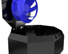 Вентилятор крышный Systemair TOE 355-4 Roof fan