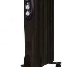 Масляный радиатор Ballu Classic black BOH/CL-07BRN 1500 (7 секций)