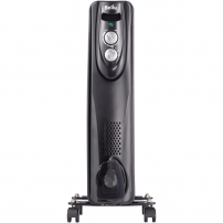 Масляный радиатор Ballu Classic black BOH/CL-07BRN 1500 (7 секций)