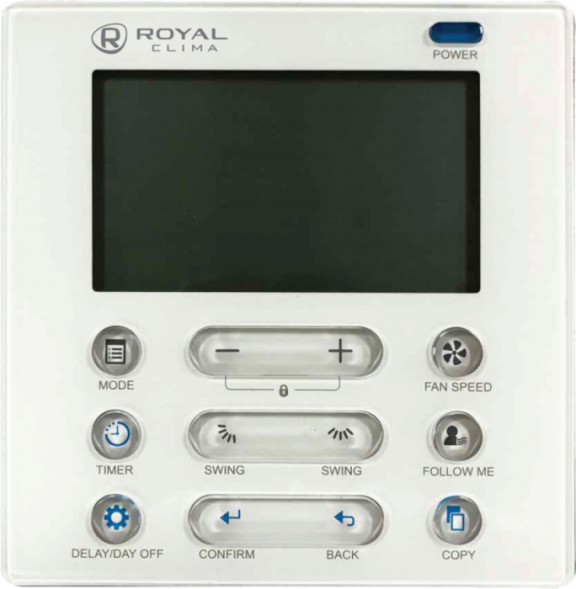 Классическая сплит-система канального типа серии ESPERTO 2023 ES-D 12HWI/ES-E 12HXI