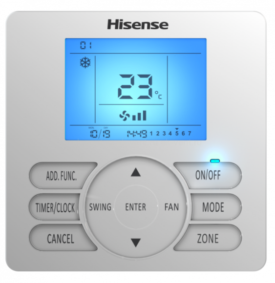 Центральный контроллер Hisense YJE-C01T(E)