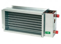 Водяной нагреватель для прямоугольных воздуховодов Systemair VBR 40-20-2 Water heating batt