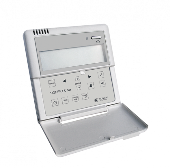 Компактная приточно-вытяжная установка SOFFIO UNO с Wi-Fi модулем RCS-1250-U+RCE-WFM