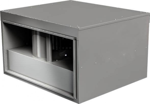 Звукоизолированный прямоугольный канальный вентилятор ZKSA 600x350-4L1