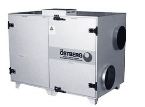 Приточно-вытяжная установка Ostberg HERU 400 S RWR