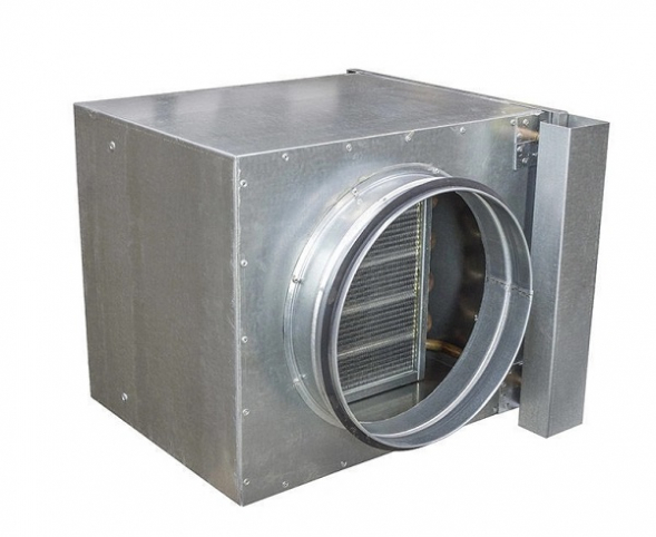 Водяной нагреватель для круглых каналов ВОК 315/2