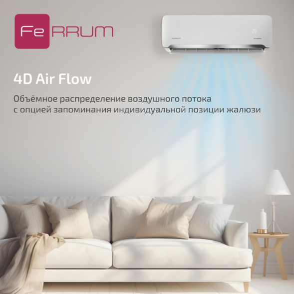Сплит-система FeRRUM Force Full DC inverter iFIS24F2С/iFOS24F2С