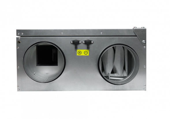 Компактная приточно-вытяжная установка с пластинчатым рекуператором BRISSAGO-EC CPW 850