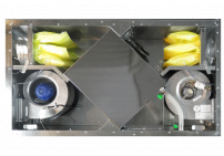 Компактная приточно-вытяжная установка с пластинчатым рекуператором BRISSAGO-EC CPW 850