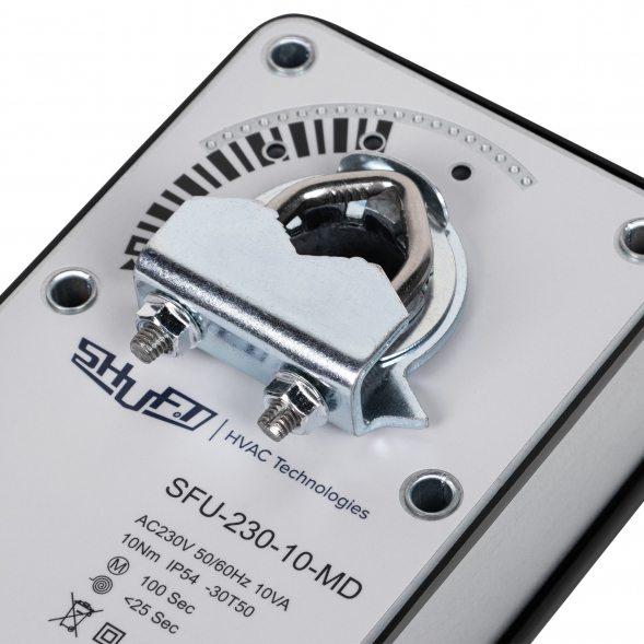 Электропривод с возвратной пружиной SHUFT SFU-230-10-MD