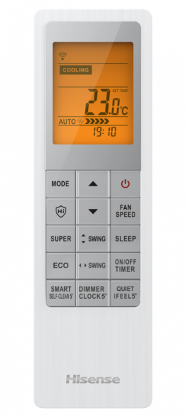 Внутренний блок настенного типа серии VIBE PRO CHAMPAGNE MULTI EU DC Inverter AMS-12UW4RWUHD00(C) 