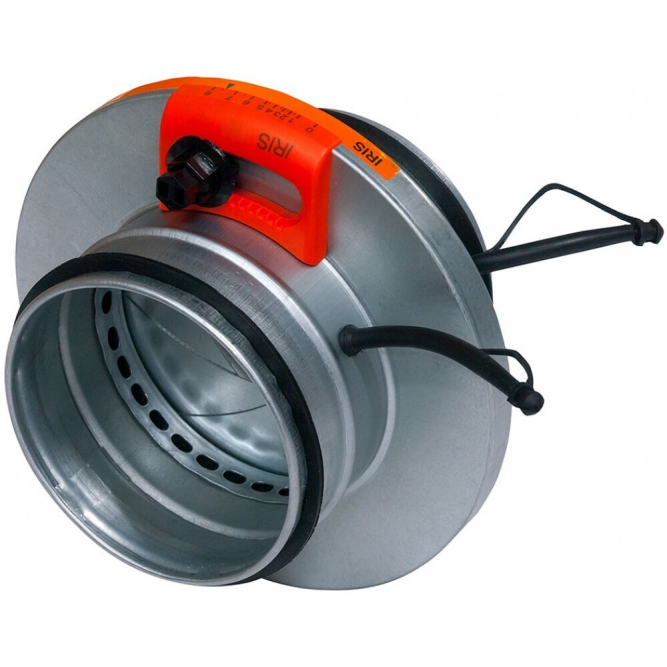  Ирисовый клапан из нержавеющей стали IRIS 400 SS