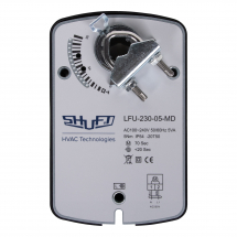 Электропривод с возвратной пружиной SHUFT LFU-230-05-MD