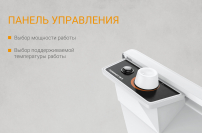 Конвектор с механическим управлением KALASHNIKOV KVCH-E15M-11