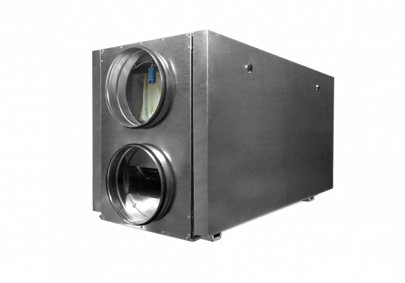 Компактная приточно-вытяжная установка с пластинчатым рекуператором BRISSAGO-EC HPW 450