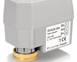 Электропривод водяного клапана Systemair RVAZ4 24A Actuator 0-10V