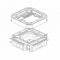 Блок плазменной системы очистки и обеззараживания воздуха Plasma quad Mitsubishi Electric PAC-SK51FT-E