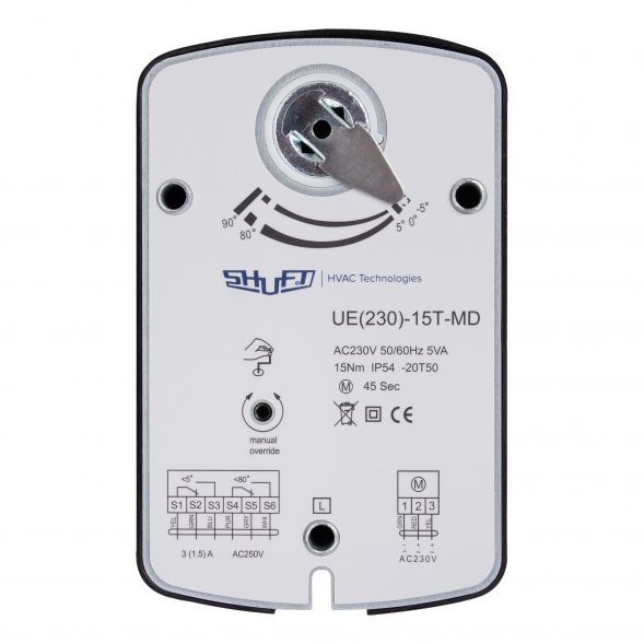 Электропривод реверсивный SHUFT UE(230)-15T-MD