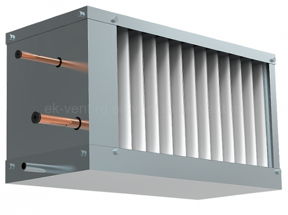 Охладитель фреоновый Shuft для прямоугольных каналов WHR-R 900*500-3