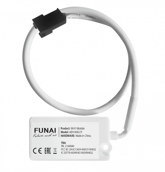 Wi-Fi-модуль FUNAI AEH-W4G1F для сплит-систем SENSEI 2025 (D06), SENSEI Inverter и мульти-сплит систем ORIGAMI AEH-W4G1F
