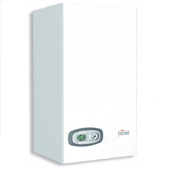 Котел газовый Ferroli Vitatech D F24 настенный, 2 конт., закр. кам. сгор.