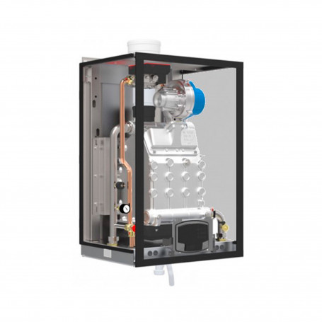Котел газовый Ferroli FORCE W 120 конденсационный, настенный, 1 конт., закр. кам. сгор.